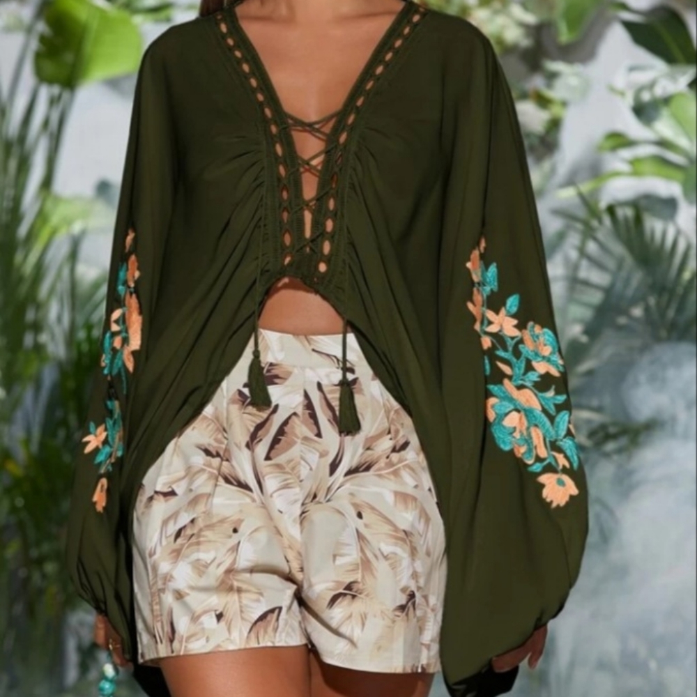 💥Boho embroidery top - Picture 6 of 6
